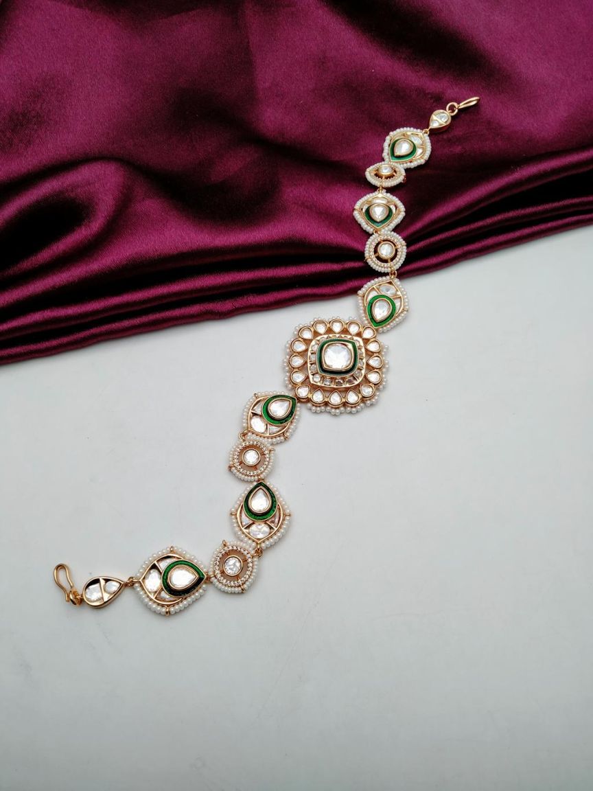 SHEESHPHOOLS IN KUNDAN (VILANDI) STYLE | DESIGN - 22516