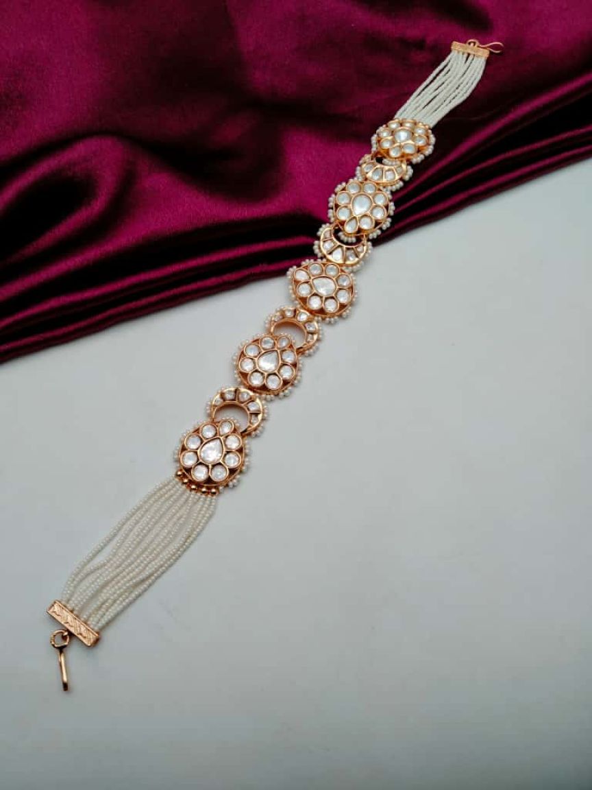 SHEESHPHOOLS IN KUNDAN (VILANDI) STYLE | DESIGN - 22519