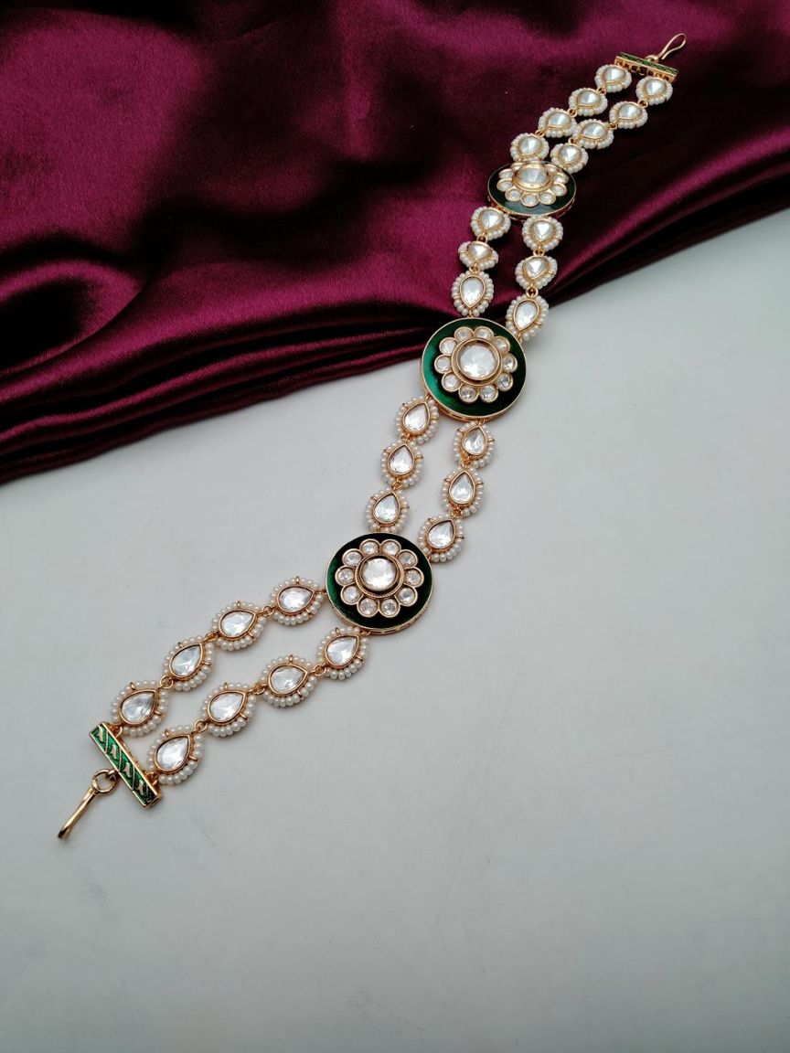 SHEESHPHOOLS IN KUNDAN (VILANDI) STYLE | DESIGN - 22520