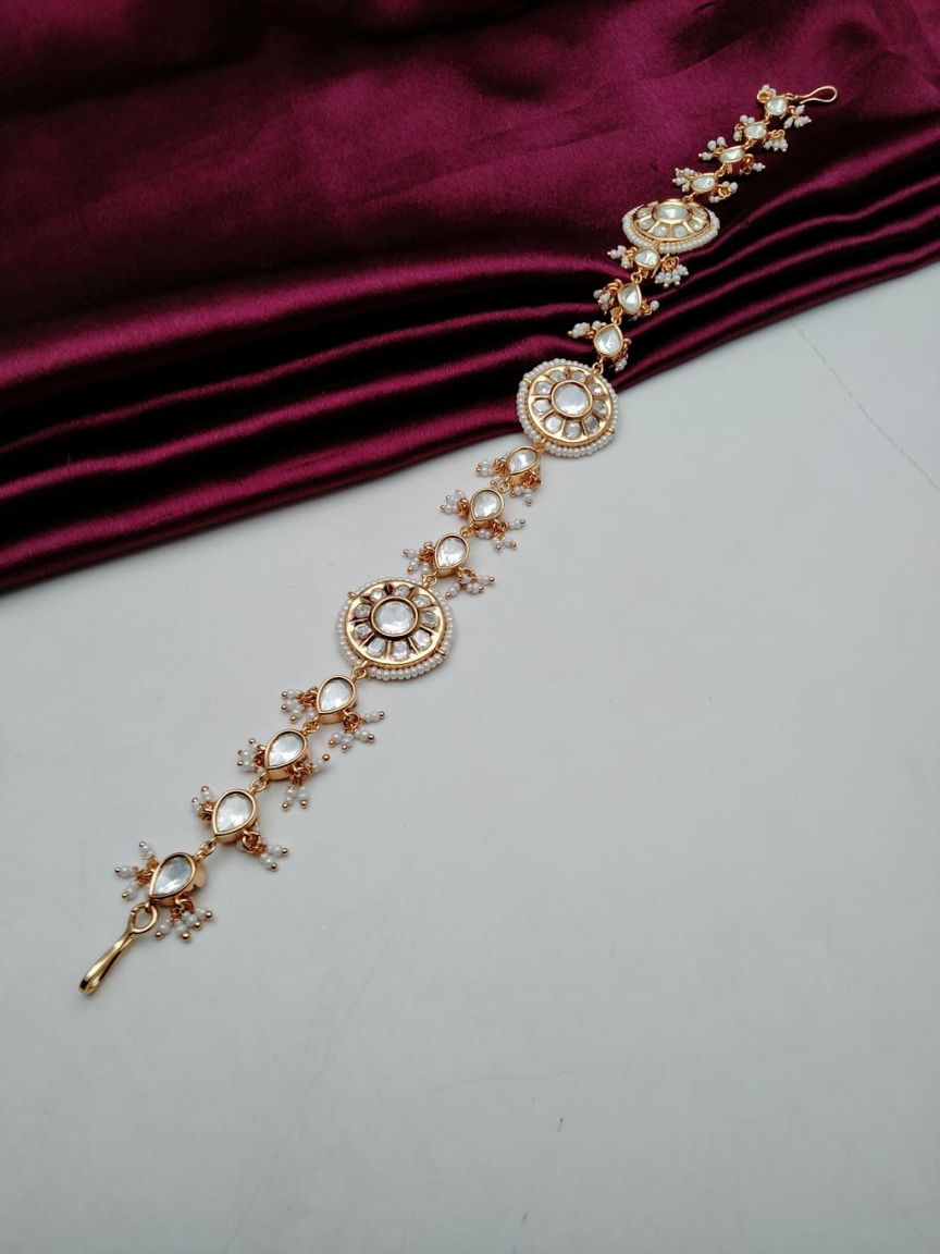 SHEESHPHOOLS IN KUNDAN (VILANDI) STYLE | DESIGN - 22523