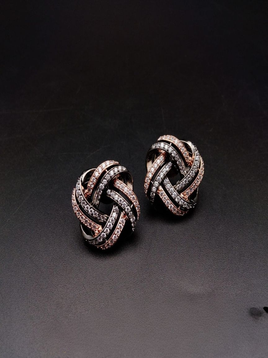 TOPS IN AMERICAN DIAMOND JEWELLERY STYLE | DESIGN - 50171