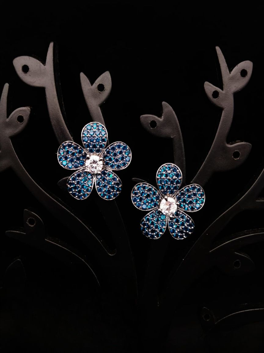 TOPS IN AMERICAN DIAMOND JEWELLERY STYLE | DESIGN - 50196