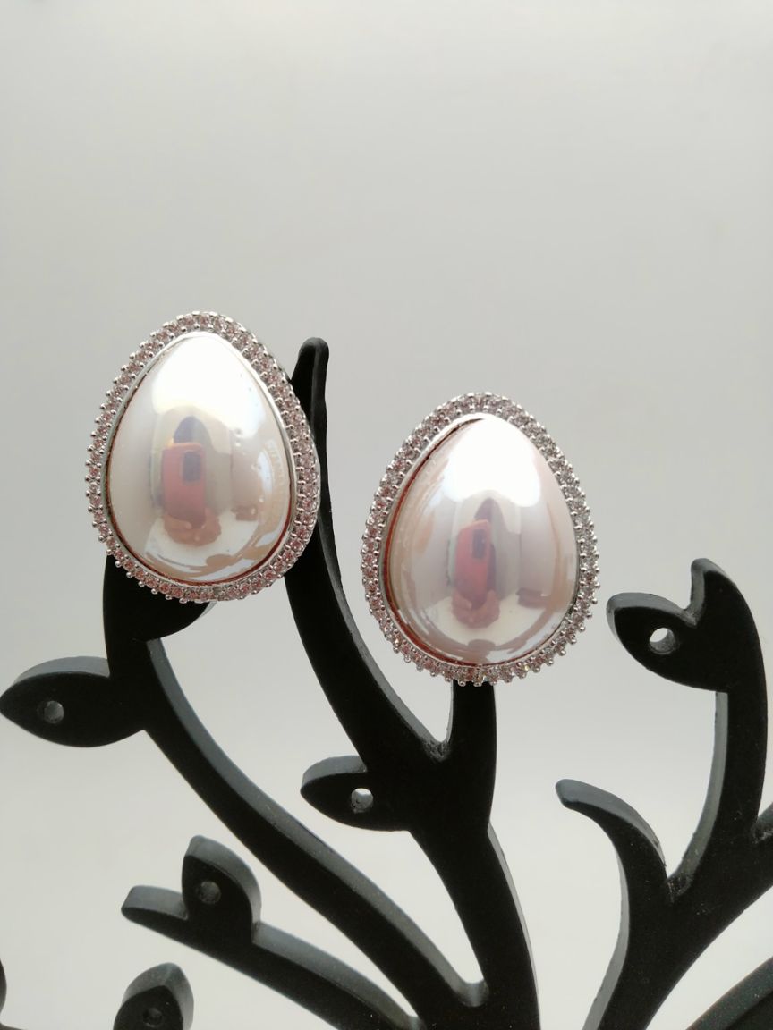 TOPS IN AMERICAN DIAMOND JEWELLERY STYLE | DESIGN - 50206