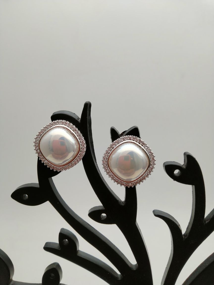 TOPS IN AMERICAN DIAMOND JEWELLERY STYLE | DESIGN - 50208