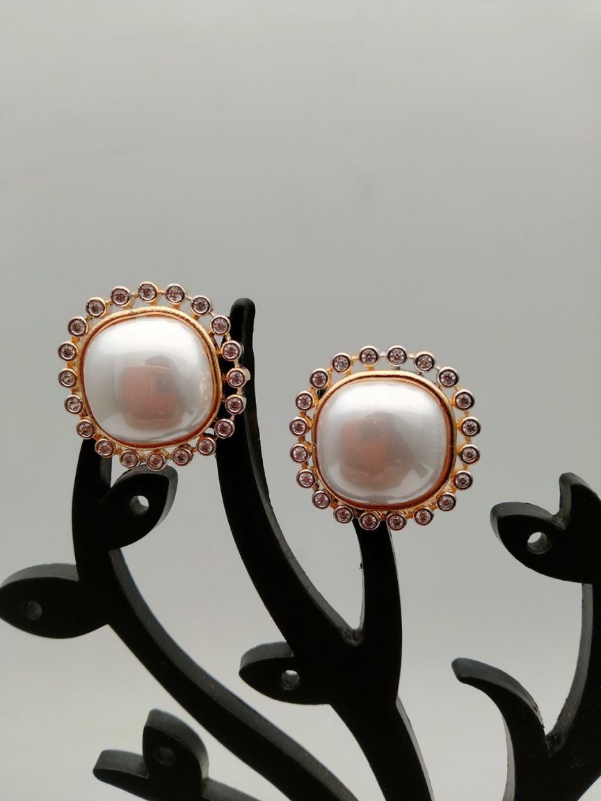 TOPS IN AMERICAN DIAMOND JEWELLERY STYLE | DESIGN - 50209