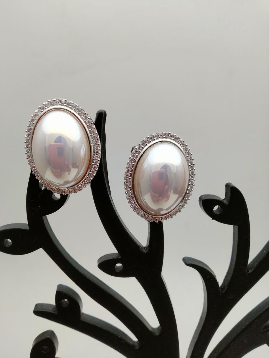 TOPS IN AMERICAN DIAMOND JEWELLERY STYLE | DESIGN - 50211