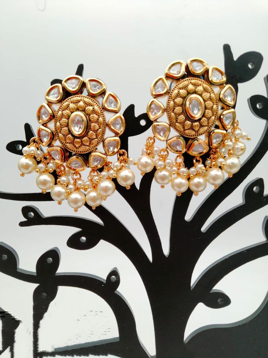 TOPS IN KUNDAN (VILANDI) STYLE | DESIGN - 33140