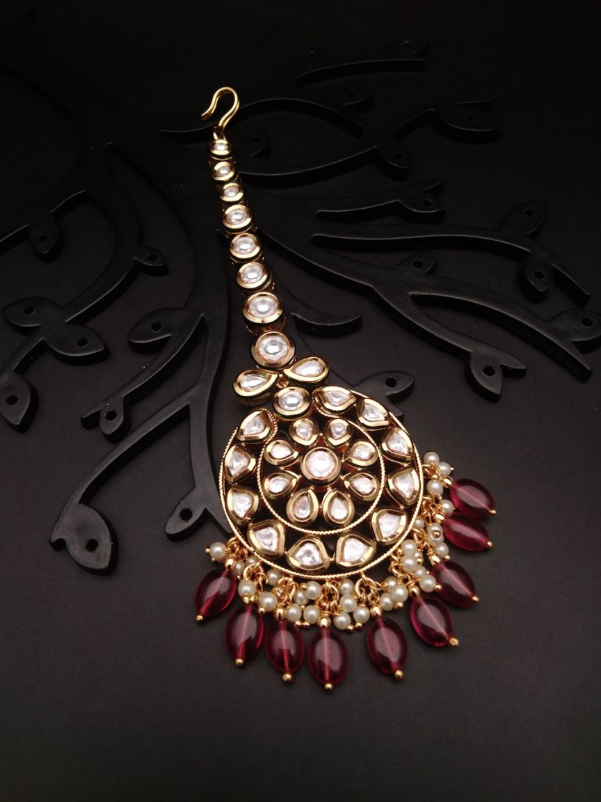 TIKA IN KUNDAN (VILANDI) STYLE | DESIGN - 32034