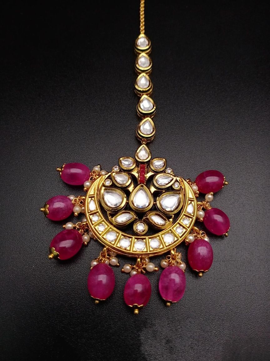 TIKA IN KUNDAN (VILANDI) STYLE | DESIGN - 32038