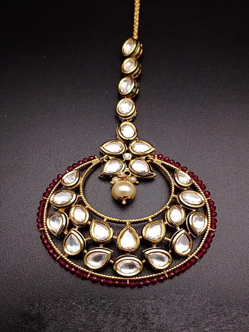 TIKA IN KUNDAN (VILANDI) STYLE | DESIGN - 32044