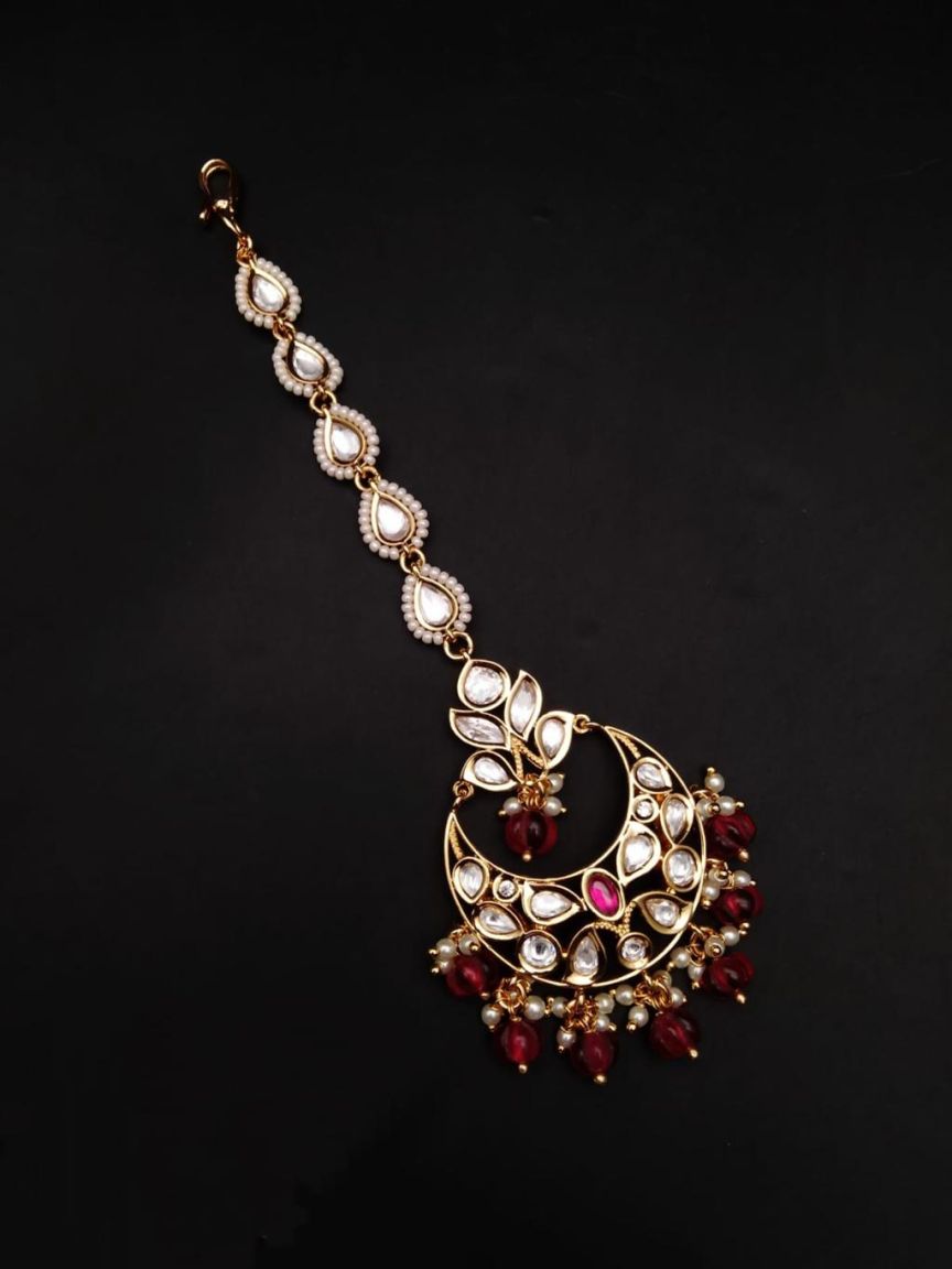 TIKA IN KUNDAN (VILANDI) STYLE | DESIGN - 32045