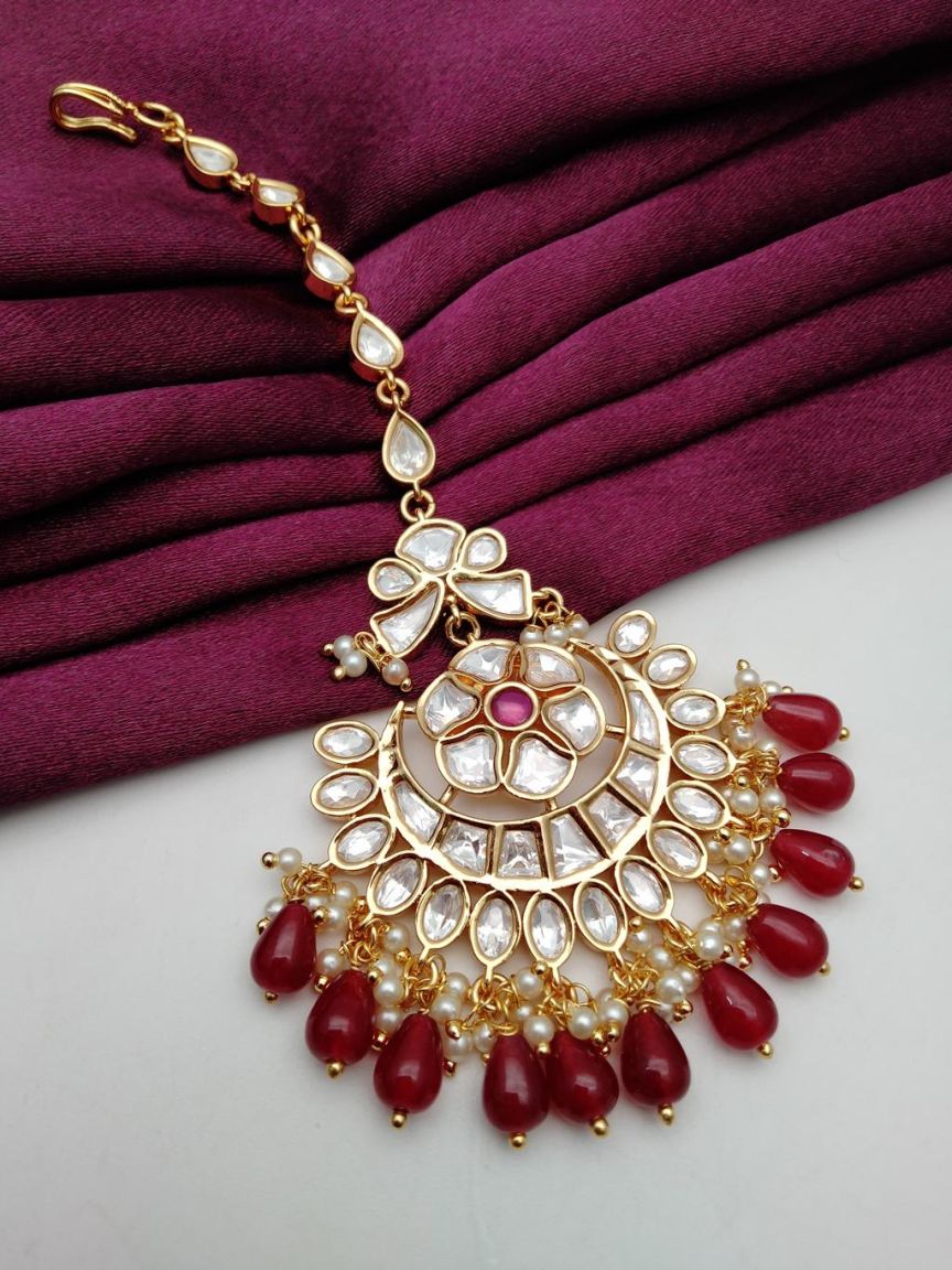 TIKA IN KUNDAN (VILANDI) STYLE | DESIGN - 32070