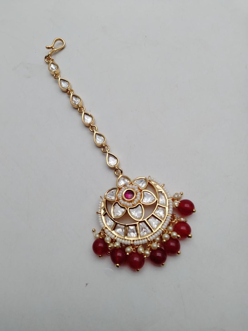 TIKA IN KUNDAN (VILANDI) STYLE | DESIGN - 32073