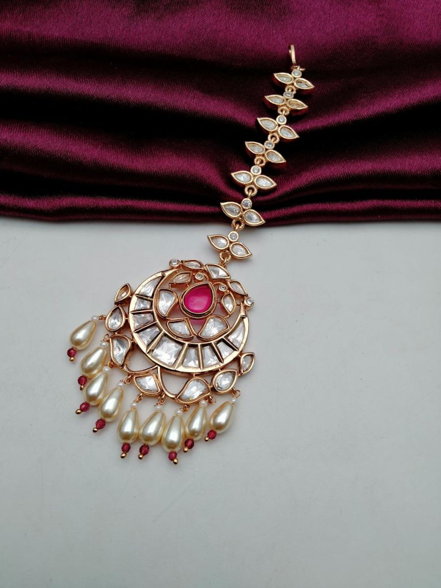 TIKA IN KUNDAN (VILANDI) STYLE | DESIGN - 32077