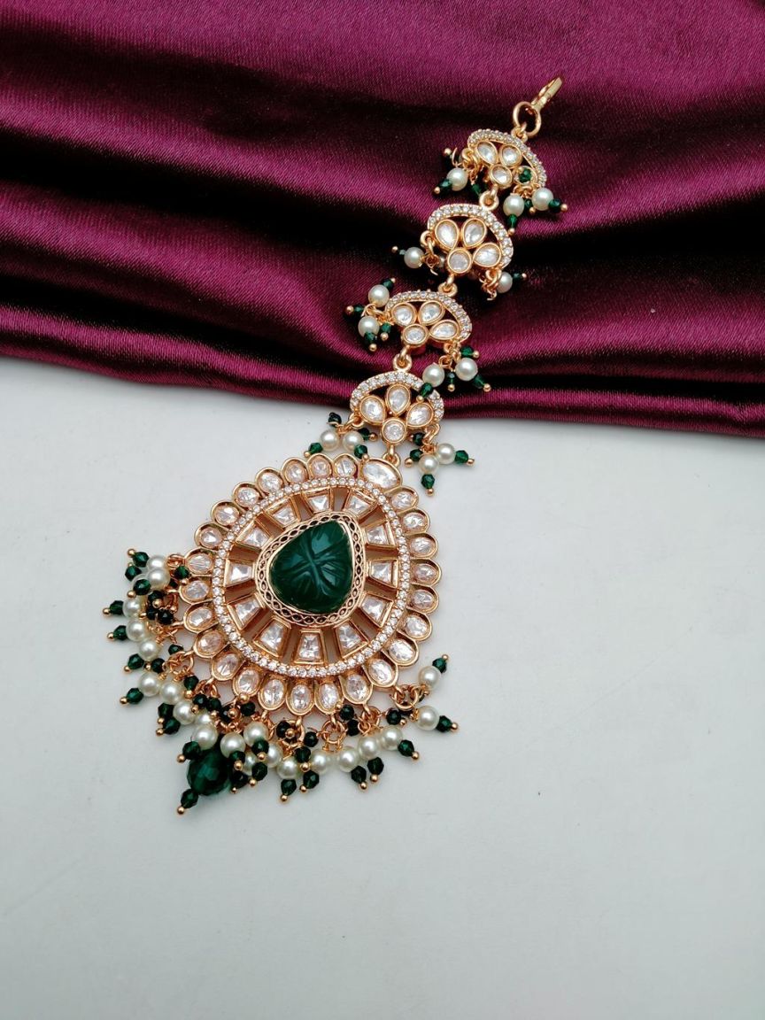 TIKA IN KUNDAN (VILANDI) STYLE | DESIGN - 32078