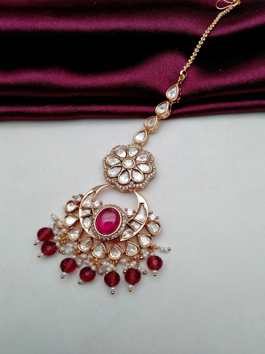 TIKA IN KUNDAN (VILANDI) STYLE | DESIGN - 32079