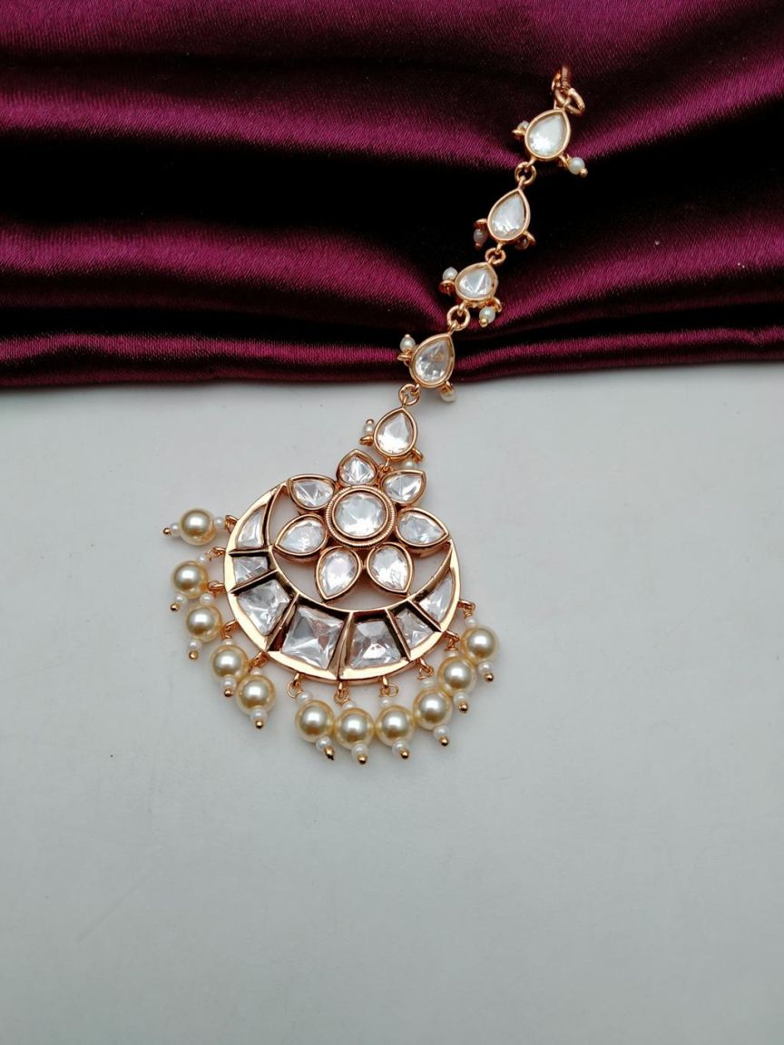 TIKA IN KUNDAN (VILANDI) STYLE | DESIGN - 32082