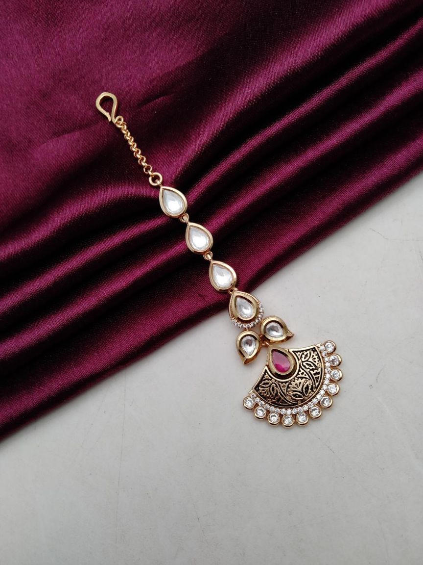 TIKA IN KUNDAN (VILANDI) STYLE | DESIGN - 32088