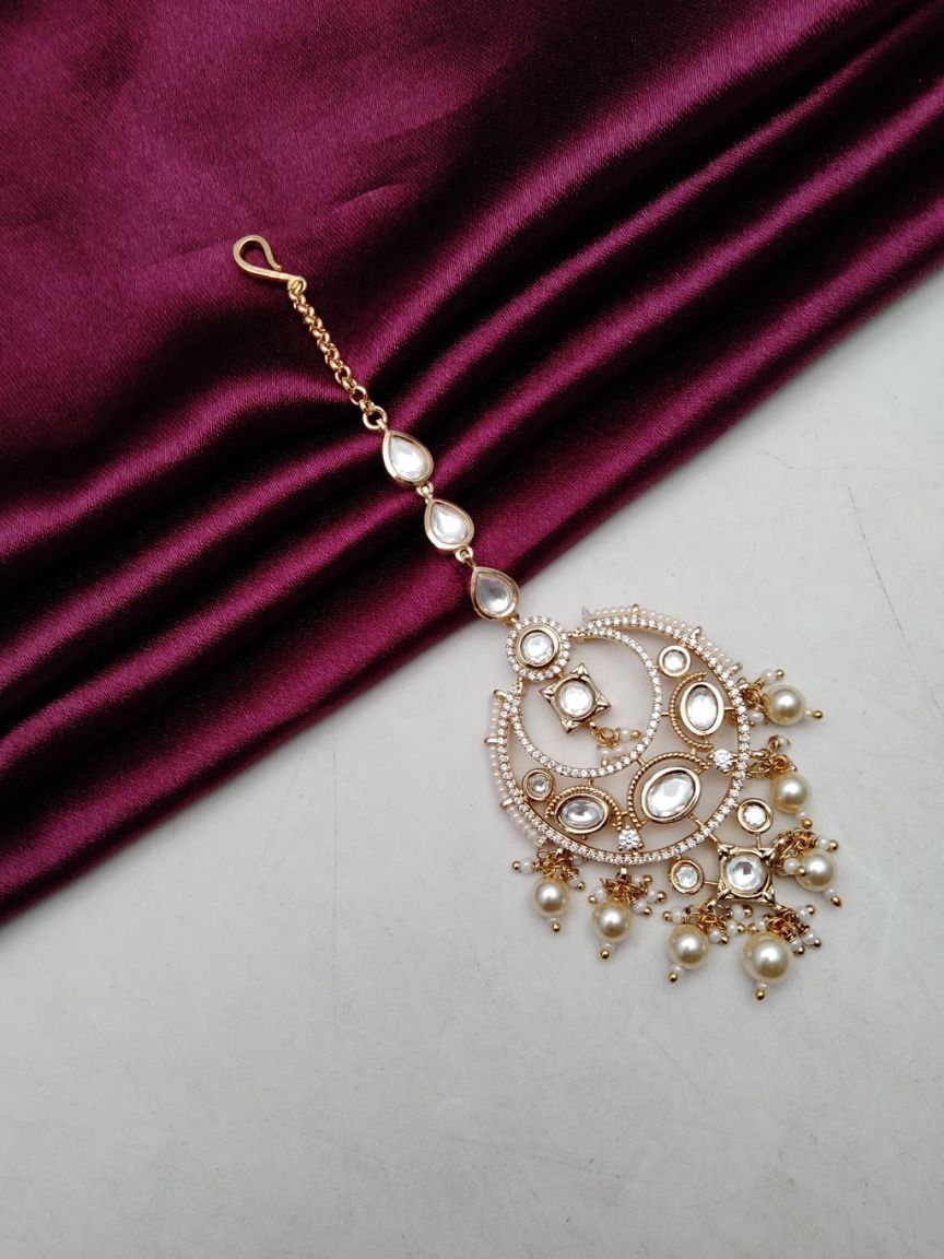 TIKA IN KUNDAN (VILANDI) STYLE | DESIGN - 32089