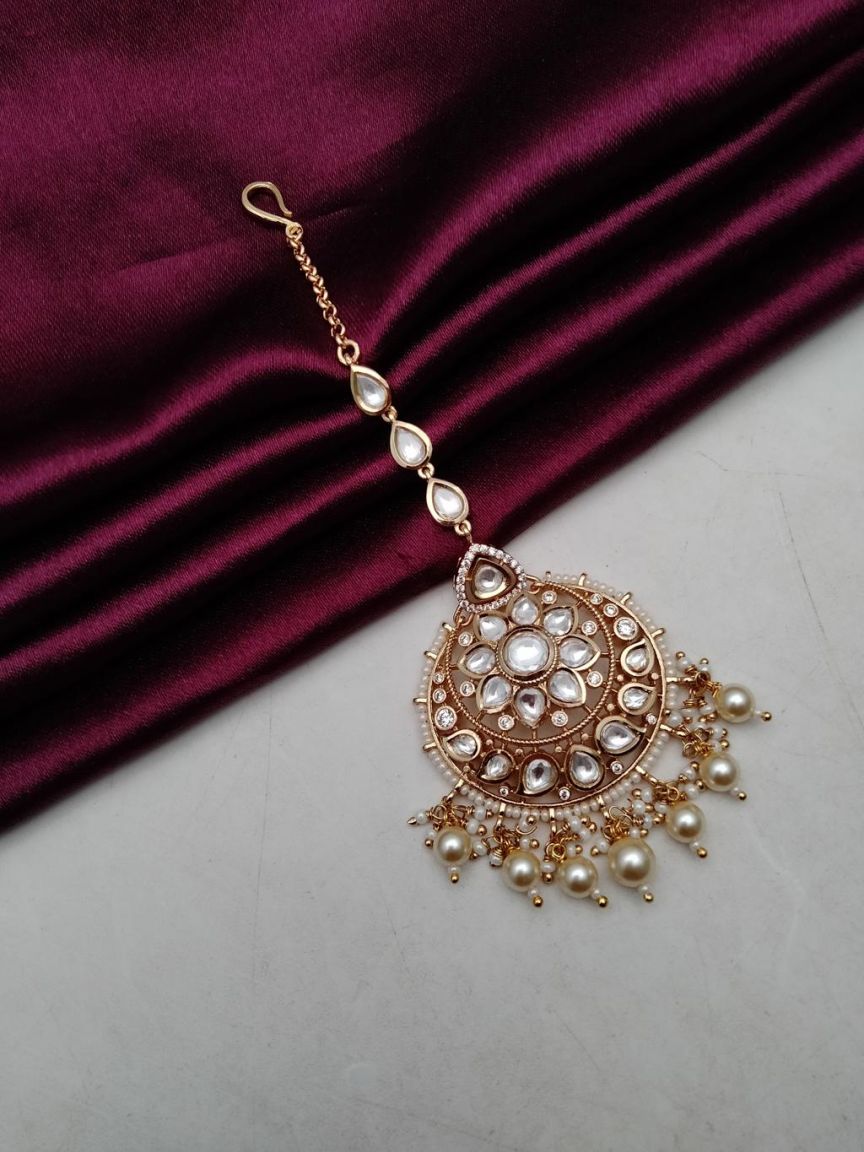 TIKA IN KUNDAN (VILANDI) STYLE | DESIGN - 32090