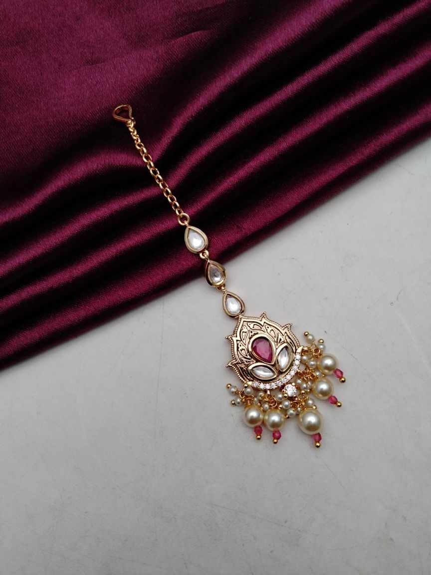 TIKA IN KUNDAN (VILANDI) STYLE | DESIGN - 32093