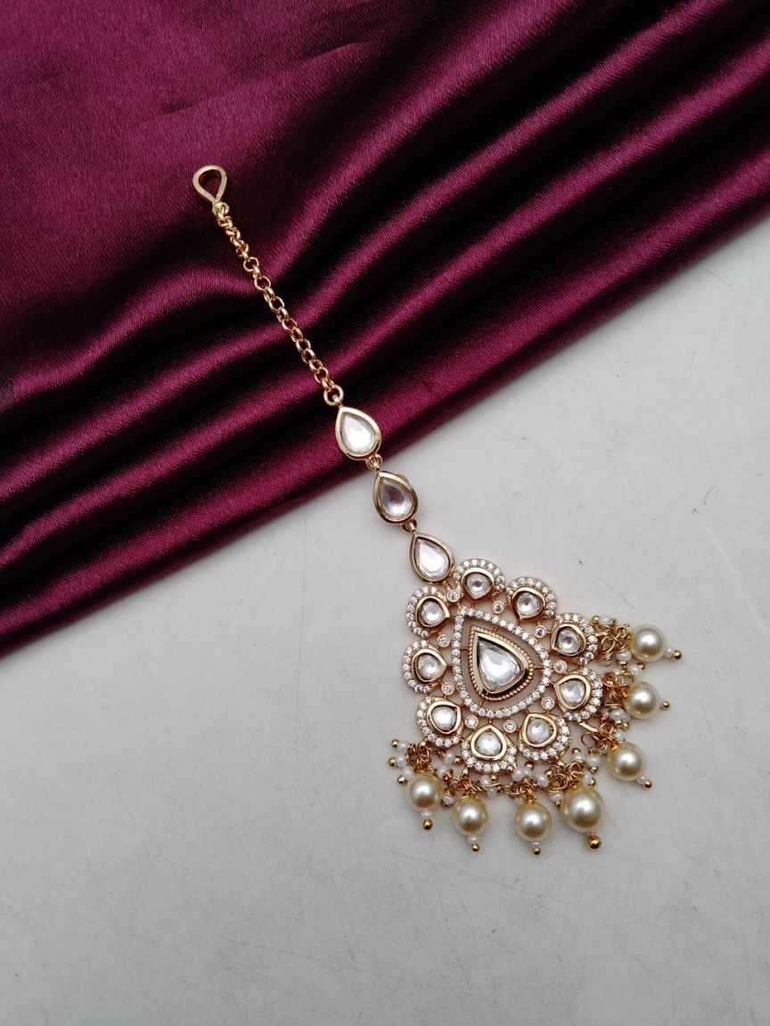 TIKA IN KUNDAN (VILANDI) STYLE | DESIGN - 32096