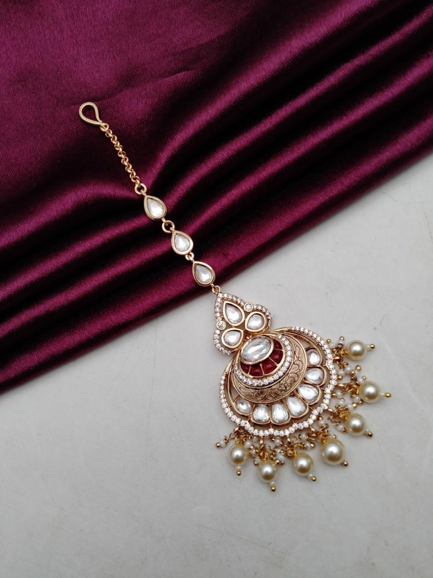 TIKA IN KUNDAN (VILANDI) STYLE | DESIGN - 32097