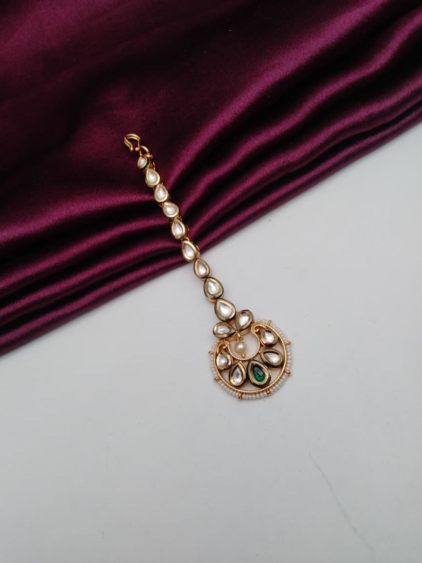 TIKA IN KUNDAN (VILANDI) STYLE | DESIGN - 32099