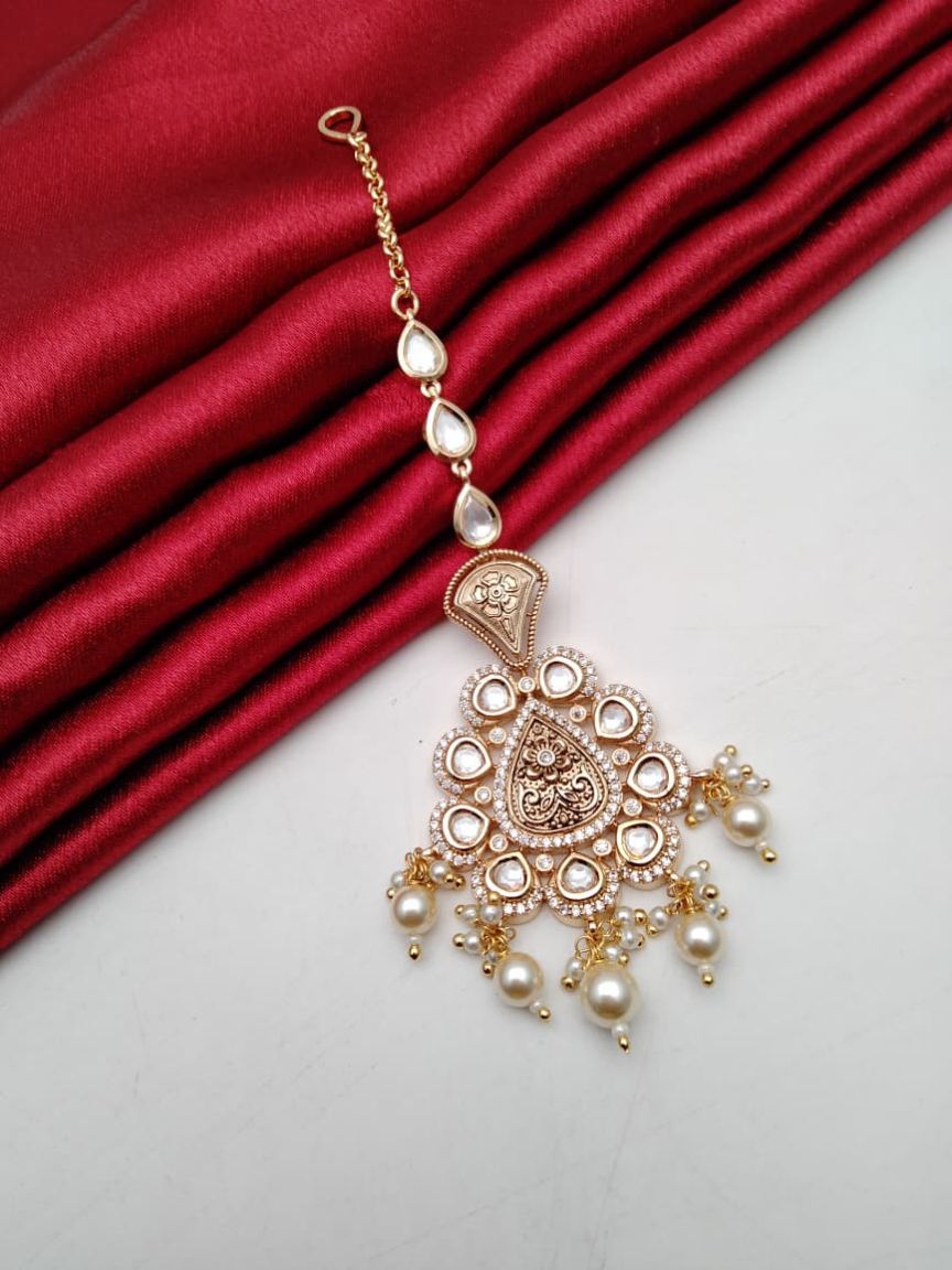 TIKA IN KUNDAN (VILANDI) STYLE | DESIGN - 32105