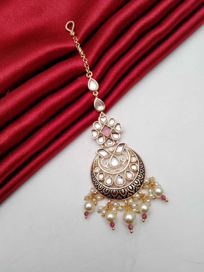TIKA IN KUNDAN (VILANDI) STYLE | DESIGN - 32106