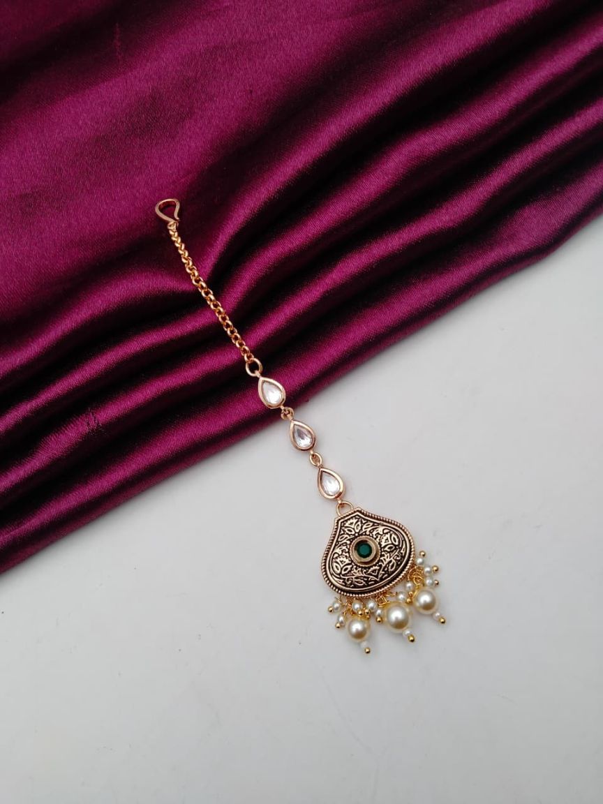 TIKA IN KUNDAN (VILANDI) STYLE | DESIGN - 32109