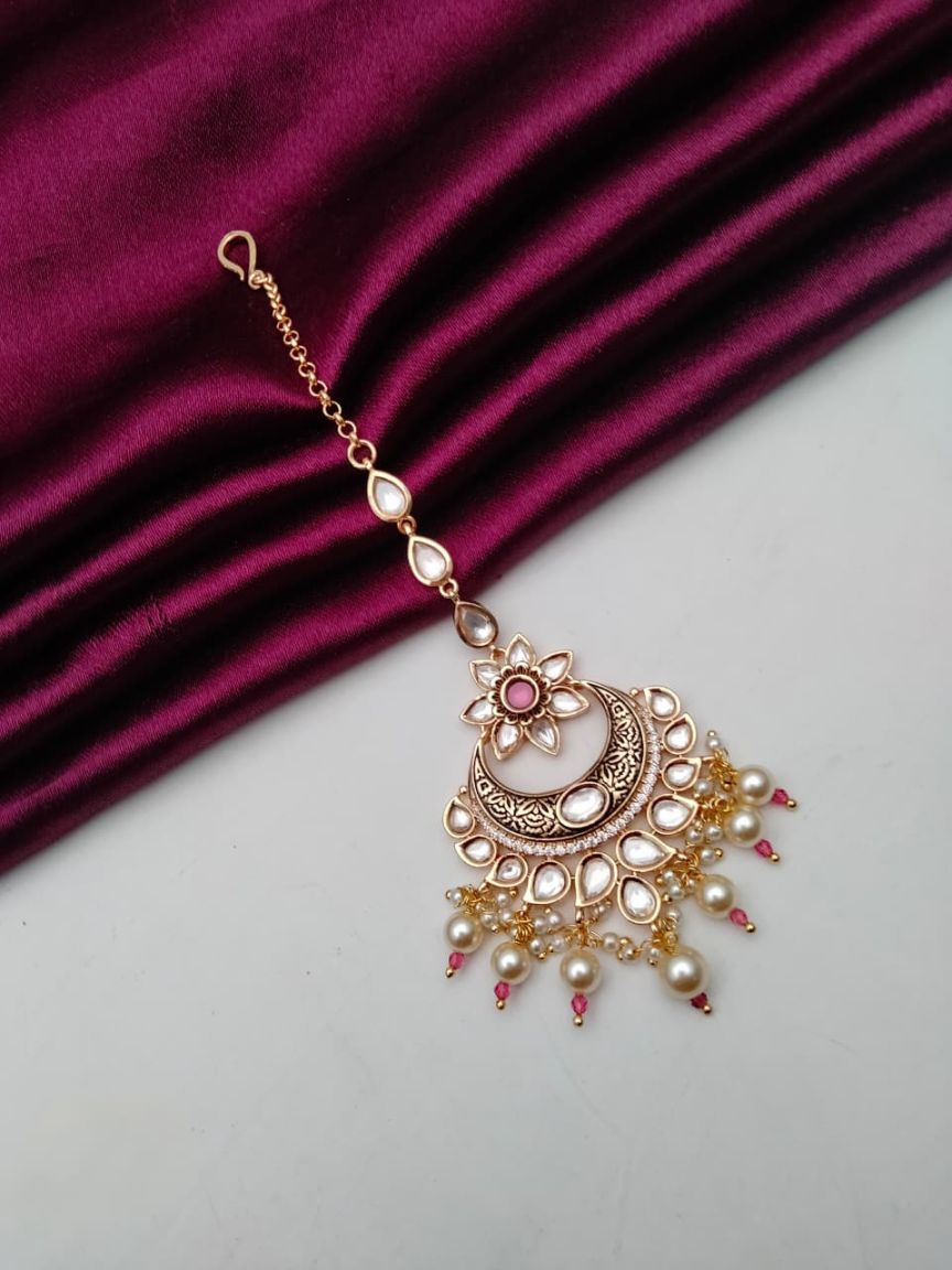 TIKA IN KUNDAN (VILANDI) STYLE | DESIGN - 32110