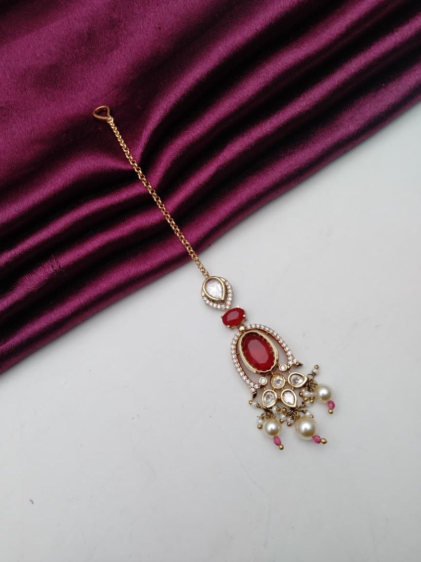 TIKA IN KUNDAN (VILANDI) STYLE | DESIGN - 32113