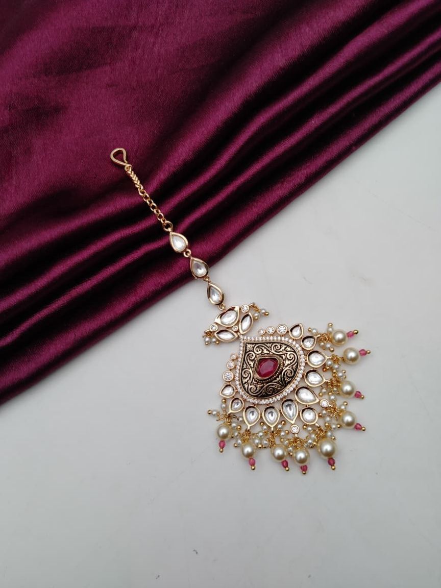 TIKA IN KUNDAN (VILANDI) STYLE | DESIGN - 32114