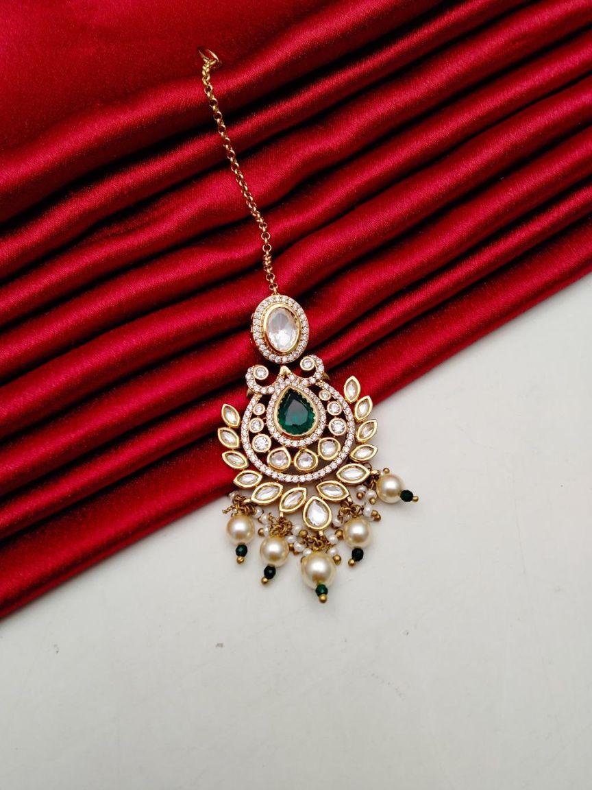TIKA IN KUNDAN (VILANDI) STYLE | DESIGN - 32122