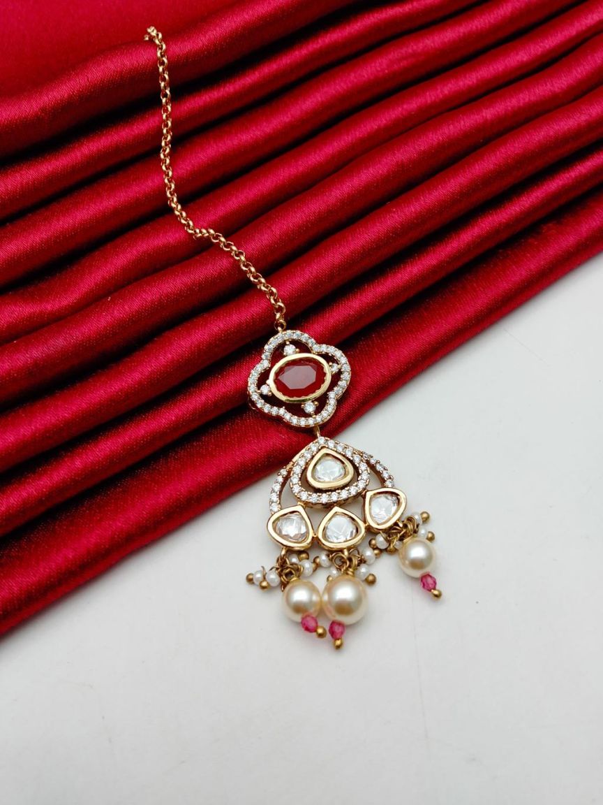 TIKA IN KUNDAN (VILANDI) STYLE | DESIGN - 32125